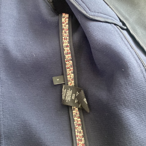 Theory-Ualana Z Beacon Tweed Zip-front Cropped Jacket 8 - Picture 8 of 12